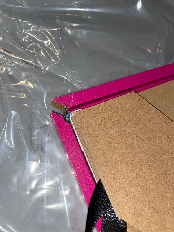 Photo 1 of Vittanly 11x14 Picture Frame, Display Pictures 8x10 with Mat or 11x14 without Mat, Engineered Wood with Shatter Resistant Plexiglass, Photo Frame for Wall or Table Top Display, Rose Red, 1 Pack
