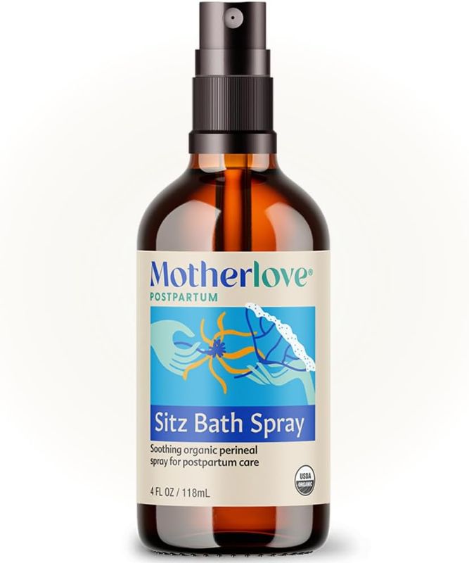 Photo 1 of Motherlove Sitz Bath Spray (4 oz Value Size) Sitz Bath for Postpartum Care—Herbal Perineal Spray w/Witch Hazel—USDA Organic, Vegan, & Cruelty Free
