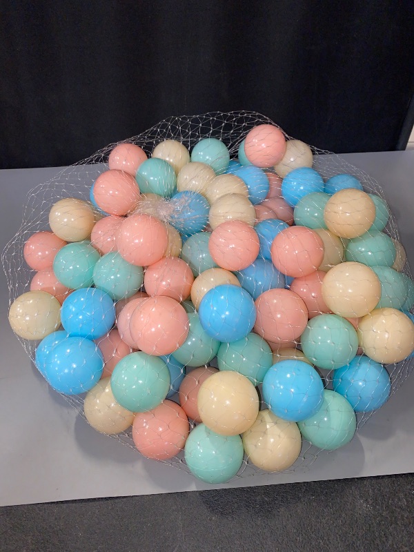 Photo 1 of Pack of 50 Ball Pits Balls, 2.2 inches/5.5 cm, BPA Free Plastic Balls Crush Proof Ocean Balls Phthalate Free Toys for Boys Girls Toddlers Indoor Outdoor Game
