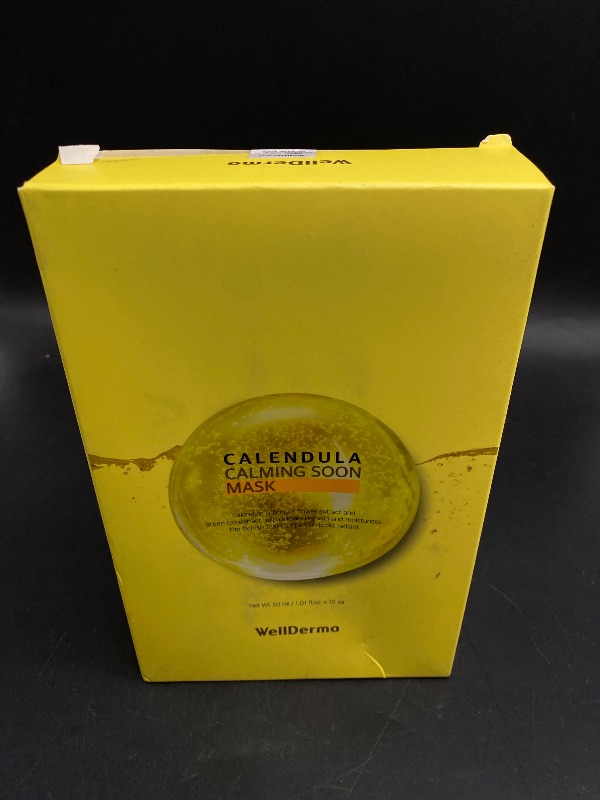 Photo 1 of Wellderma Calendula Calming Soon Mask Set