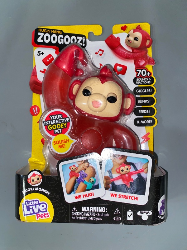 Photo 1 of Little Live Pets Zoogooz, Interactive Electronic Stretchy Toy, 70+ Sounds & Reactions, Ages 5+

