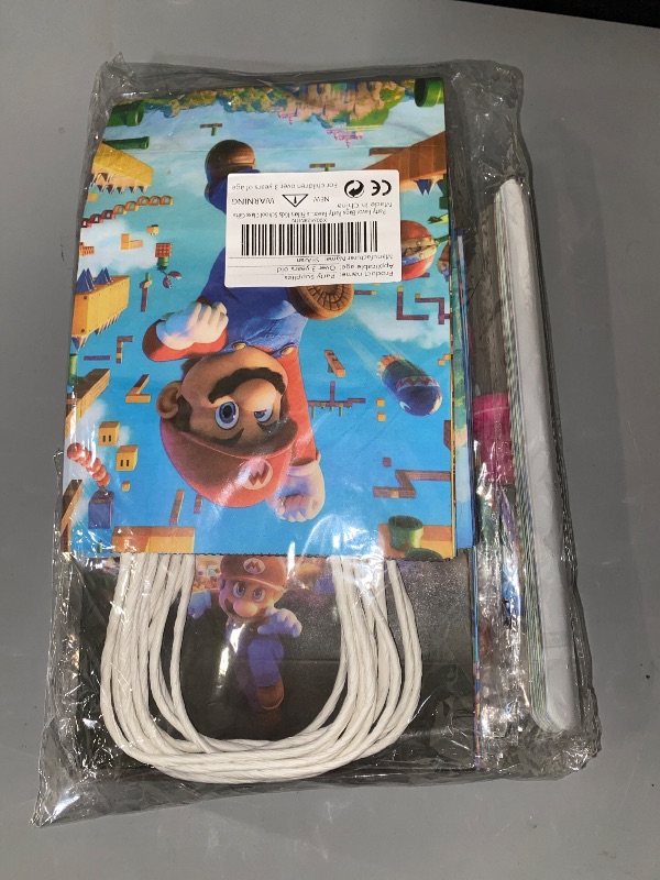 Photo 1 of Mario Party Favors, 122 PCS Mario Birthday Party Supplies, Kids Birthday Party Favors, Carnival Prizes, Prize Box Gift, Pinata Goodie Bag Fillers
