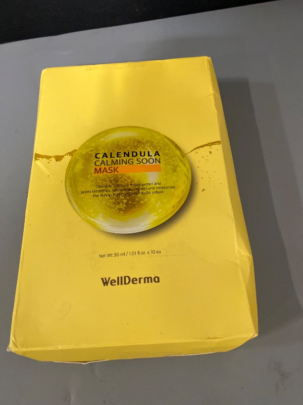 Photo 1 of Wellderma Calendula Calming Soon Mask Set