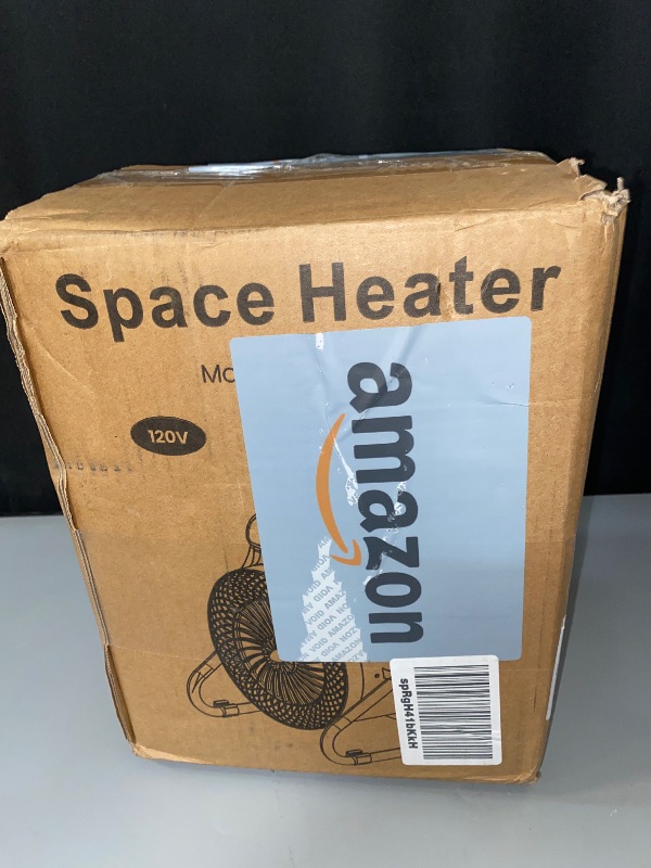 Photo 1 of Outdoor Heaters for Patio, 1500W Electric Garage Heater with Remote Thermostat 3S Fast Heating, Overheat Protection, PTC Ceramic Heater with 3 Modes for Greenhouse, Camping Tent Indoor Use
