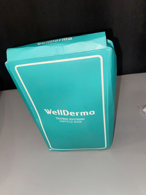 Photo 1 of The WellDerma Tea Tree Soothing Ampoule Mask