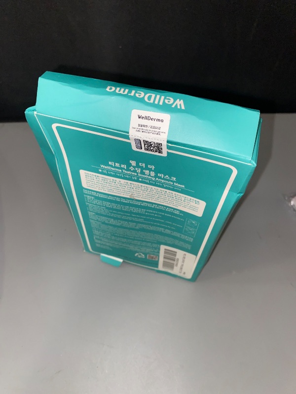 Photo 1 of The WellDerma Tea Tree Soothing Ampoule Mask