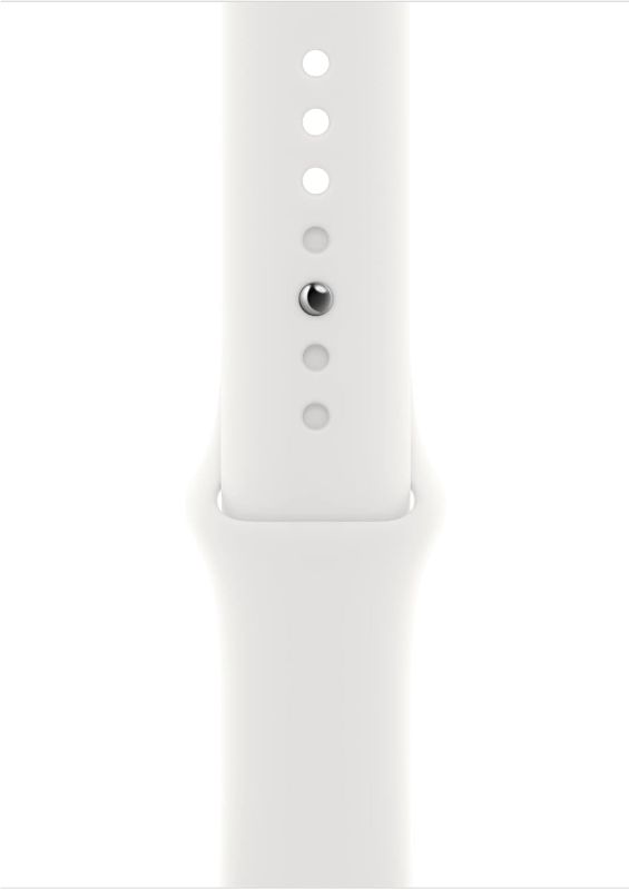 Photo 1 of Apple Watch Band - Sport Band (45mm) - White - M/L

