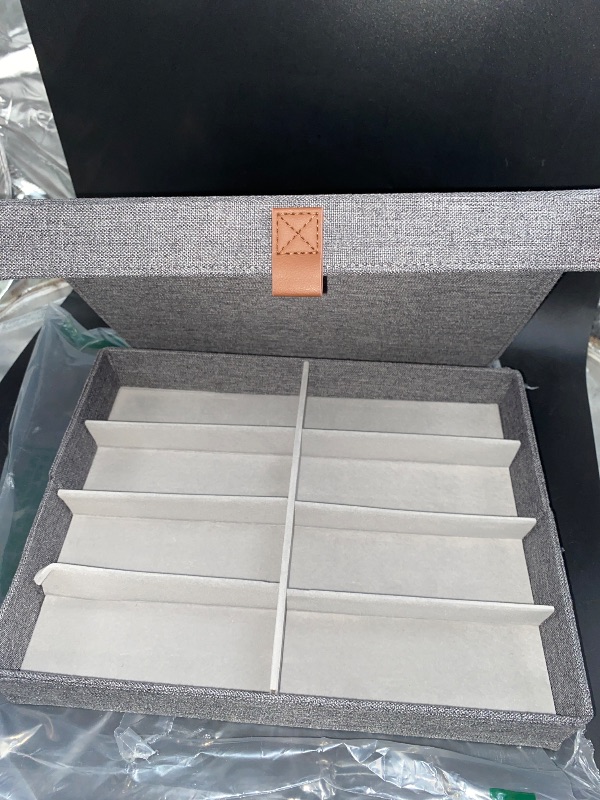 Photo 1 of Beautiful Sunglass Storage Organizer For 8 Pairs - Stylish Case/Holder Displays Your Glasses And Protects From Dust
