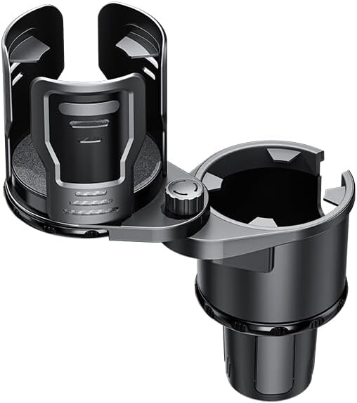 Photo 1 of Adjustable Expandable Car Cup Holder Expander,Upgraded 2 in 1 Cup Holder for Car with Locking Function, 360° Rotating,All Purpose Car Cup Holder Base,for Cups Drinks (Standard Version)
