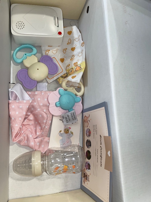 Photo 1 of BABESIDE Lifelike Reborn Baby Dolls Girl - 20 Inch Realistic Newborn Baby Dolls with Poseable Body, Real Life Baby Dolls with Accessories for 3+ Year Old Girls Gifts, Pretend Play, Collection
