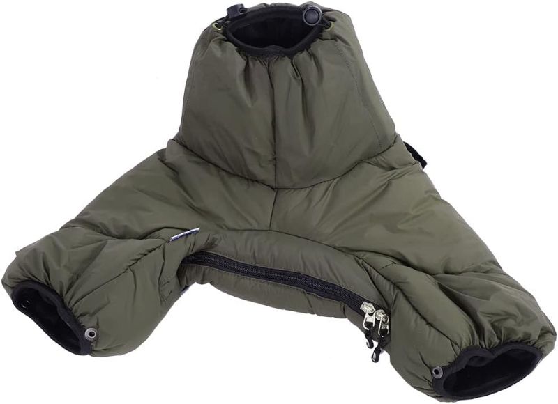 Photo 1 of Camera Rain Cover, Windproof with Two Way Zipper Camera Rain Cover Camera Cover for Camera (Silk cotton military green)
