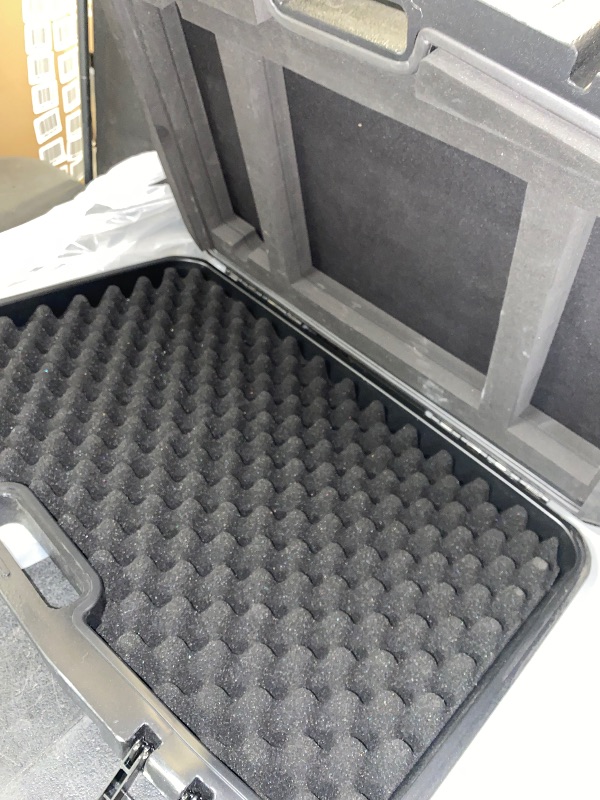 Photo 1 of hard carrying case, possibly for tools. It could be for a copper press tool used in plumbing to create secure, leak-free connections between pipes and fittings