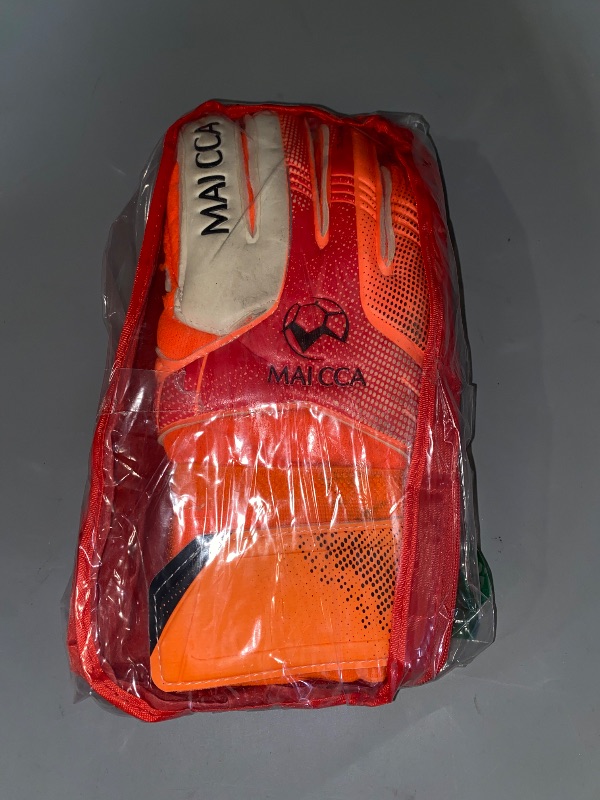 Photo 1 of Haploon Adult & Youth Goalie Gloves - Professional Soccer Goalkeeper Gloves with Finger Protector - Carry Tote Included
