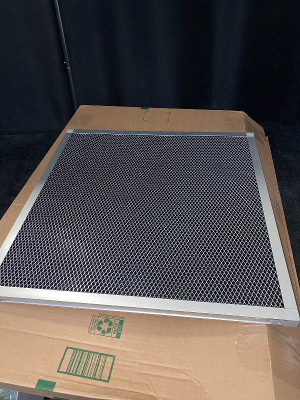 Photo 1 of Washable Electrostatic Furnace Air Filter, MERV 8, (20" x 20" x 1") Aluminum Reusable Filter for Furnace, Central AC, and HVAC System
