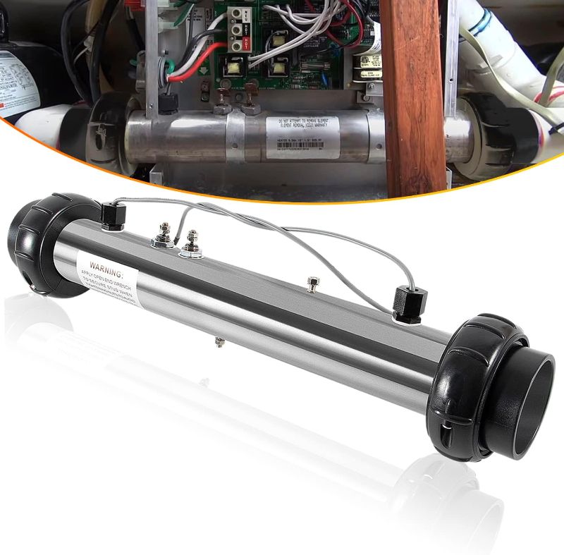Photo 1 of E-cowlboy Premium 58083 M7 Heater Assembly Replacement Heater fits for Balboa BP, VS, and EL2001 Control Systems 5.5KW 220 Volt W/Sensors 25-175-1010
