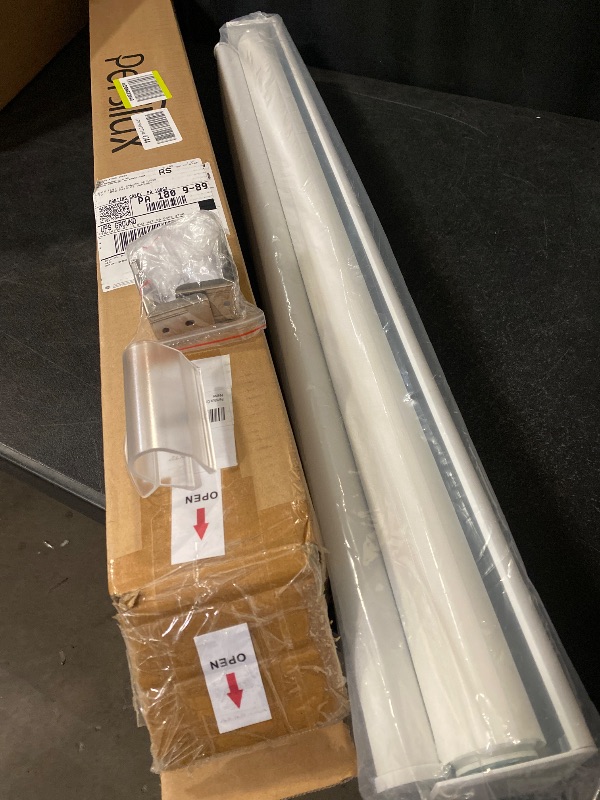 Photo 1 of Persilux Cordless Zebra Blinds for Windows (36" W x 72" H, White) with Upgraded Cassette Light Filtering Dual Layers Sheer Shades Free-Stop Thermal Insulated Roller Blinds for Home
