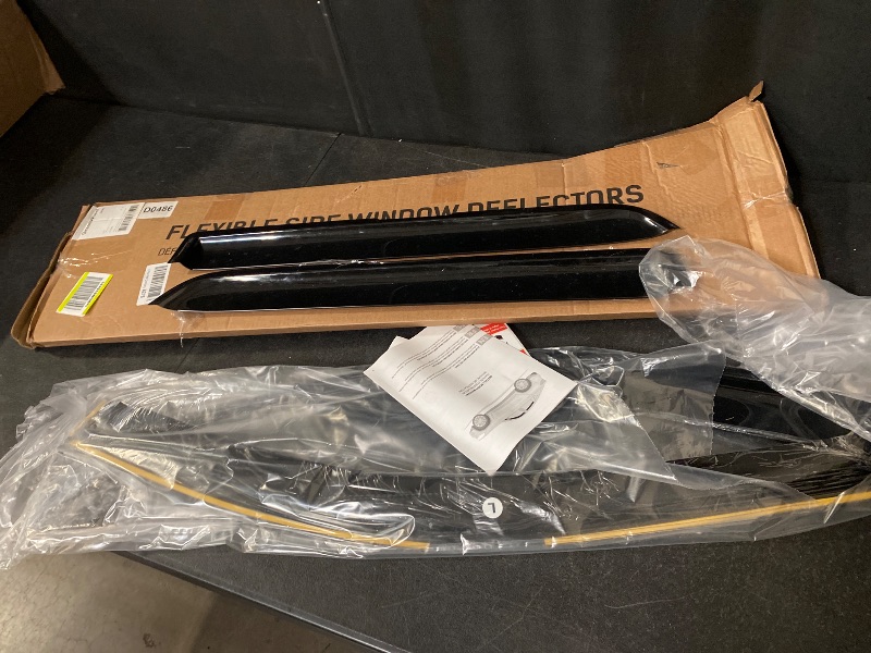Photo 1 of Window Deflectors Smoke Tinted In-Channel Side Window Vent Visor Deflectors Rain Guards Compatible with Dodge Durango 2011-2025 - 4pcs. GW0357