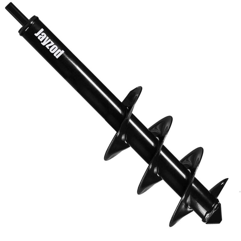 Photo 1 of Auger Drill bit for Planting 4"X25" Garden Auger Spiral Drill Bit for Bulb & Bedding Plant for 3/8” Hex Drive Drill