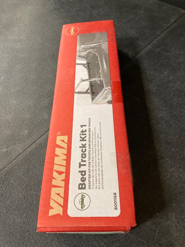 Photo 1 of YAKIMA Bed Track Adapter Kit 1 for Toyota and Nissan Truck Bed Rack Systems with 500-Pound On Road and 300-Pound Off Road Capacity Rating