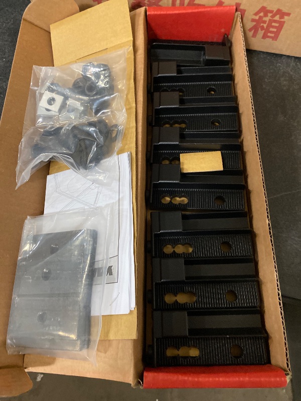 Photo 1 of YAKIMA Bed Track Adapter Kit 1 for Toyota and Nissan Truck Bed Rack Systems with 500-Pound On Road and 300-Pound Off Road Capacity Rating