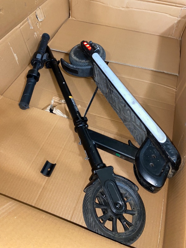 Photo 1 of Jetson Omega Electric Scooter, Up To 10 MPH, Range Up To 5 Miles, 150-Watt Motor, Foldable, 3 Speed Mode, Light-Up Deck, Ages 8+, Black, JOMEGA-BLK
