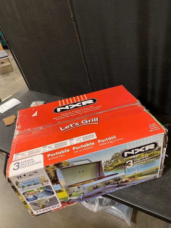 Photo 1 of NXR 3 Burner Portable Gas Grill