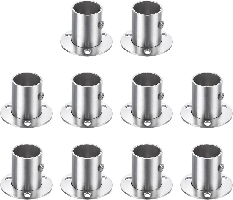Photo 1 of 10 PCS BTACKETS FOR 2IN PIPES 
