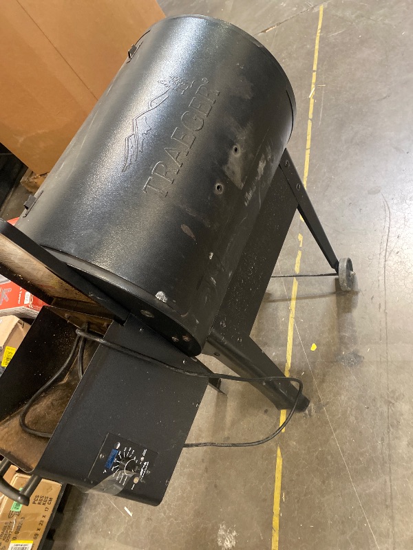 Photo 1 of Traeger Grills TFB30KLF Tailgater 20 Portable Electric Wood Pellet Grill and Smoker – Foldable Legs, 6-in-1 Versatility, 300 sq. in. Cooking Space for Tailgating, Camping, and Outdoor BBQ
