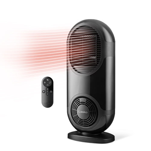 Photo 1 of LASKO CC27350 27" MOTION X CONSOLE SPACE HEATER WITH REMOTE CONTROL, BLACK