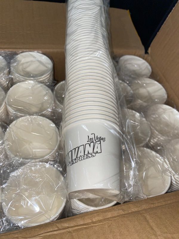 Photo 1 of 4OZ PAPER CUPS 1000 PACK 