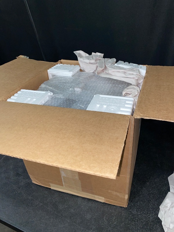 Photo 1 of Clear-Ad - Acrylic Donation, Ballot, Raffle or Suggestion Box with Lock and Removable Sign Holder - Plastic Comment or Compaint Container - Plexiglass Multipurpose Box with Slot - Clear (12x12)
