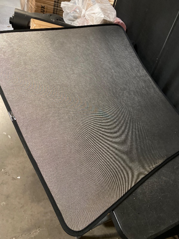 Photo 1 of Glass Roof Sunshade Compatible with 2022-2025 Rivian R1T Accessories, Foldable Top Window Sun Shield Covers Block UV Rays Heat Insulation (Black)

