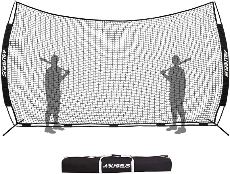 Photo 1 of Sports Barrier Net,Sports Net,Barricade Backstop Net,Perfect for Baseball,Softball,Soccer, Basketball,Lacrosse
