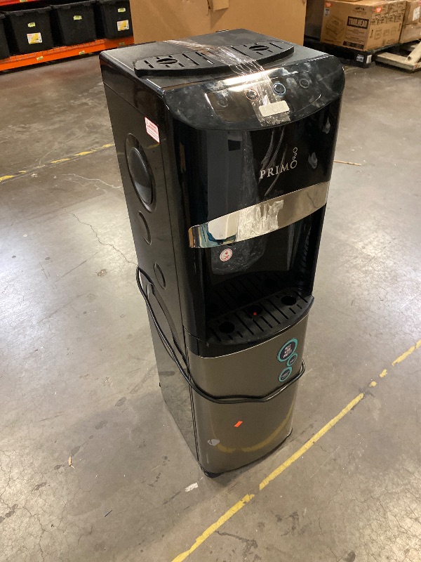 Photo 1 of Control Black & Stainless Steel Bottom Load Water Cooler Dispenser
