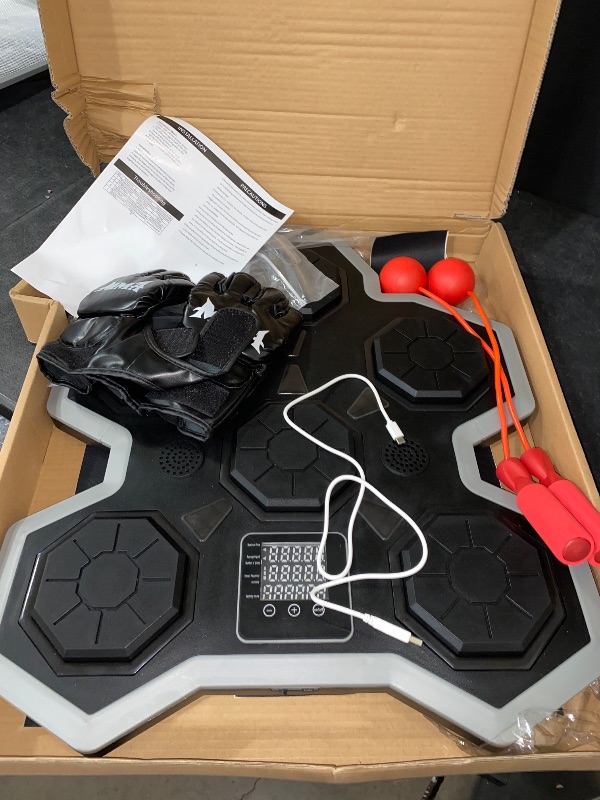 Photo 1 of Music Boxing Machine,Music Boxing Machine for Adults,Boxing Machine,Music Boxing Machine for Women,Music Boxing Machine for Kids,Boxing Sound Machine,Music Punching Machine
