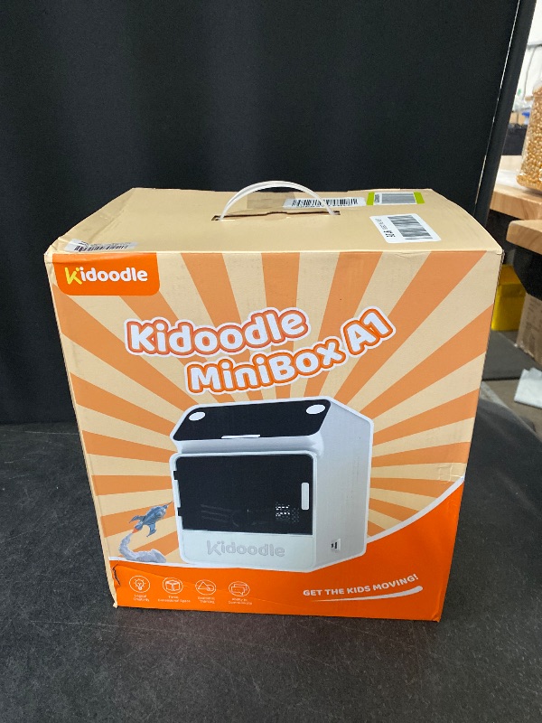 Photo 1 of Kidoodle Mini 3D Printer for Kids & Beginners, 600mm/s High Speed Printing, Auto-Leveling/Child-Safe Design/5" Touch Screen, Pre-Assembled with Wi-Fi/App Control, Easy Setup for Home/School

