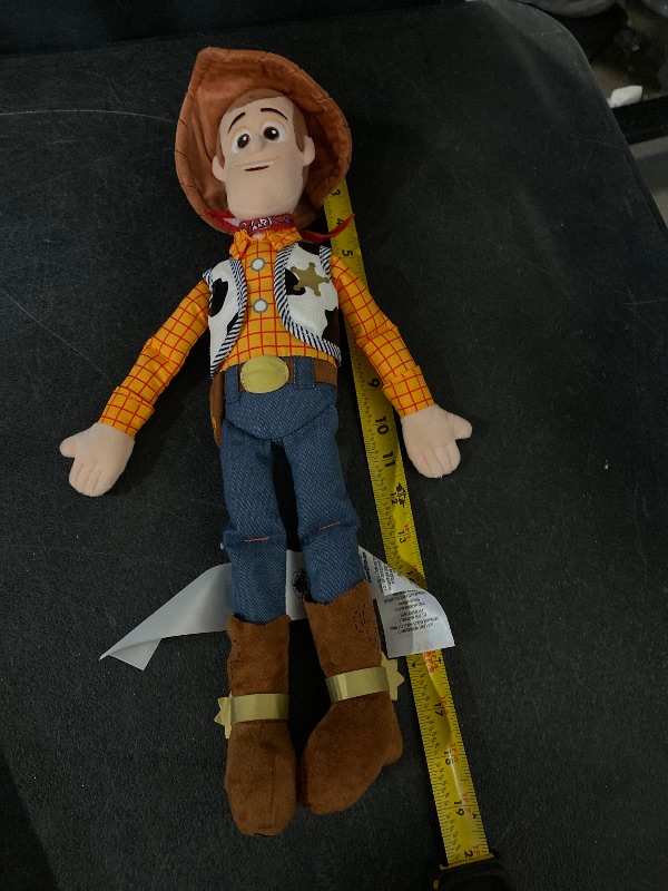 Photo 1 of DISNEY STORE Official Toy Story Plush, Woody, Iconic Cuddly Toy Character with Embroidered Eyes and Soft Plush Features, Suitable for All Ages
