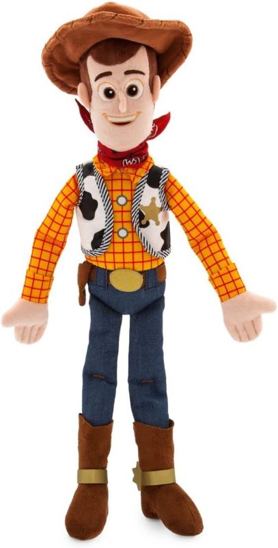 Photo 1 of DISNEY STORE Official Toy Story Plush, Woody, Iconic Cuddly Toy Character with Embroidered Eyes and Soft Plush Features, Suitable for All Ages
