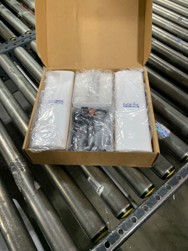Photo 1 of EnGenius ENH500v3 EnJet Outdoor 5GHz Wireless Bridge Kit (2-Pack)
