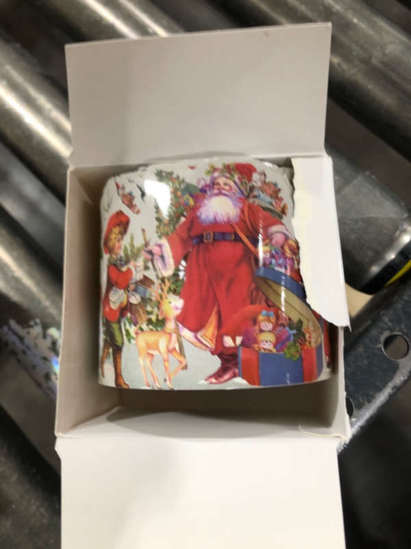 Photo 1 of Fuutreo 68.9 ft Vintage Christmas Bulletin Board Borders Retro Santa Claus Bulletin Board Trim Decoration Snowman Bulletin Board Borders for Christmas Party Classroom Chalkboard Wall