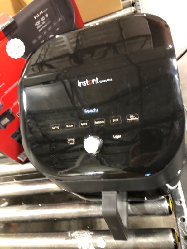 Photo 1 of Instant Pot Vortex Plus 6QT ClearCook Air Fryer, Clear Windows, Custom Program Options, 6-in-1 Functions, Crisps, Broils, Roasts, Dehydrates, Bakes, Reheats, from the Makers of Instant Pot, Black