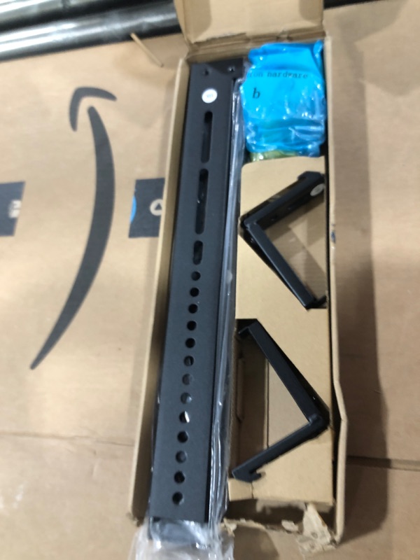 Photo 1 of Mounting Dream Soundbar Mount Sound Bar TV Bracket with Holes/Without Holes, Non-Slip Base Holder Extends 3.4" to 6.1", Up to 20 LBS, Safe and Easy to Install MD5425