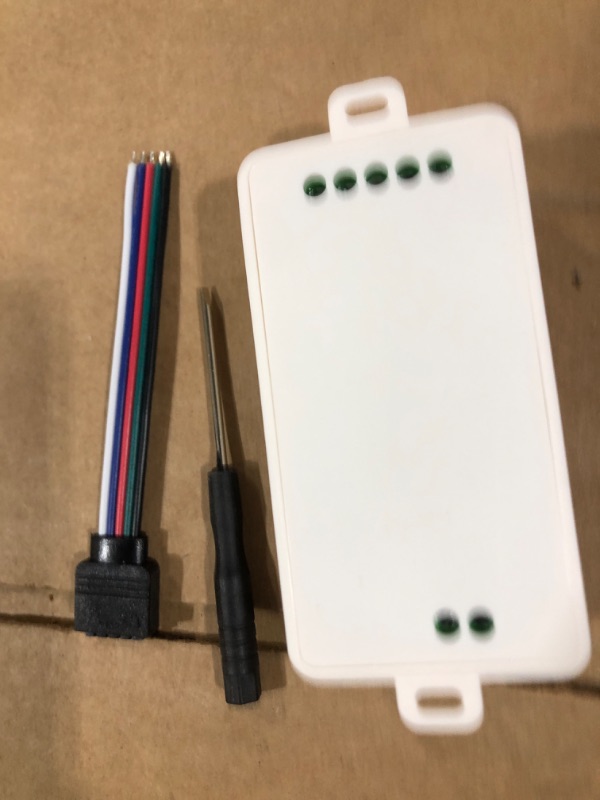 Photo 1 of Athom WiFi Smart High Power RGBW LED Lighting Strip Controller for Apple Homekit 5V-24V 16A Siri Voice Control