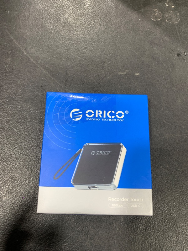 Photo 2 of ORICO Magnetic M.2 NVMe 2230 SSD Enclosure Compatible with Magsafe for iPhone 15/16 Pro Max ProRes, 10Gbps USB C 3.2 Gen2 Type-C to NVMe Reader with Protective Case?Lanyard - AP30 Black