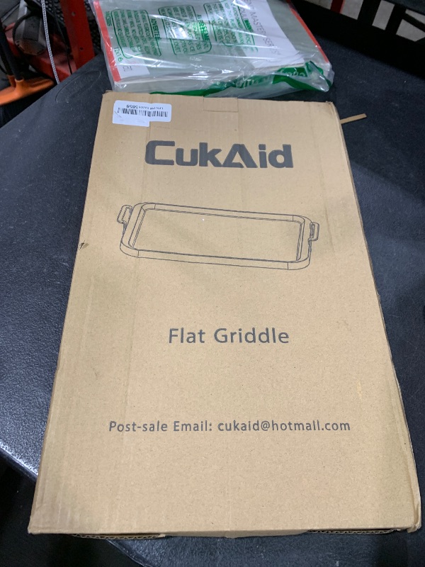 Photo 1 of CukAid Flat Top Griddle for Stovetop,Camping Griddle/Cookware, Flat Top Grill,Non-Stick Griddle Grill Pan, Stove Top Grille,Aluminum Material, Dishwasher Safe