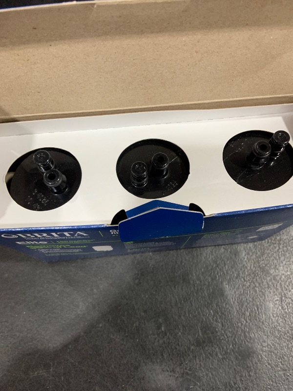 Photo 1 of Brita Replacement Water Filter for Faucet Mount, Removes 99% of Lead, Sink Filtration System, Chrome, 3 Count