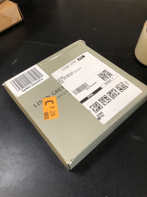 Photo 1 of ZICOTO Beautiful Greeting Card Organizer Box With Dividers - Sturdy Linen Storage Box Easily Organizes All Your Greeting Cards in Style - Cute Card Holder Safely Stores Up to 300 Small Or Large Cards