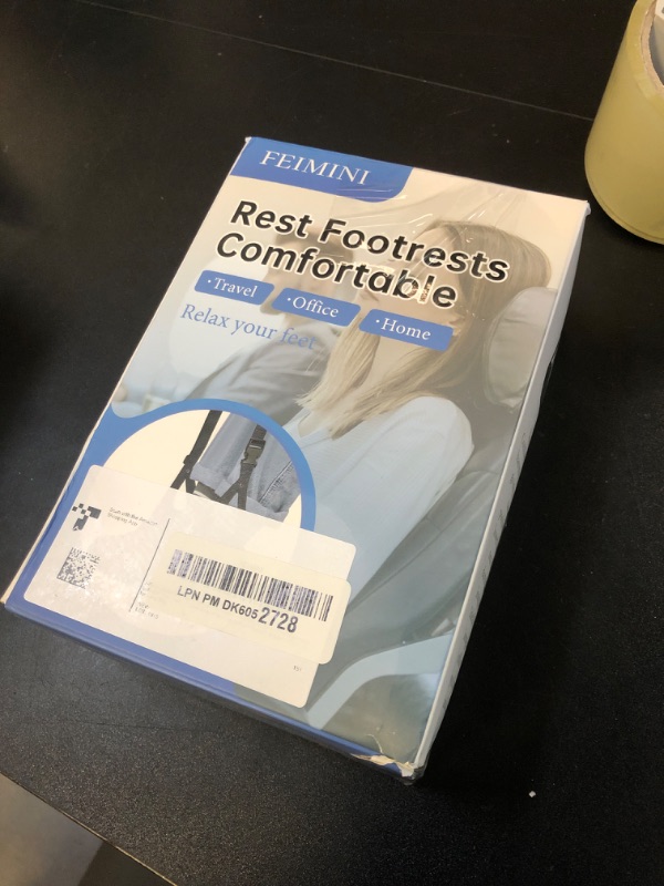 Photo 2 of 2-Pack Airplane Travel Footrest Hammock - Perfect Airplane Foot Hammock to Relax Your Feet - Travel Essentials Comfy Foot Hanger Airplane Footrest for Long Trip