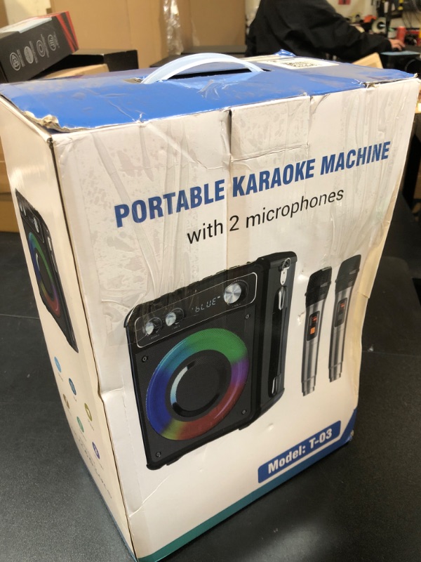 Photo 1 of portable karaoke machine 