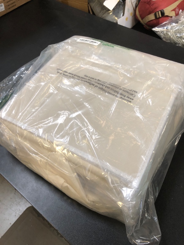 Photo 1 of Criusia Large Storage Cubes - 13 Inch Heavy Duty Fabric Storage Bins for Shelves Closet, Cube Organizer - 8 Pack Collapsible Cube Storage Bins Baskets for Organizing Clothes Blankets Toys (Beige)